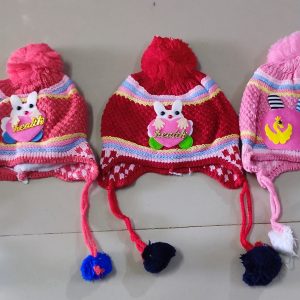 Fancy woolen cap for kids