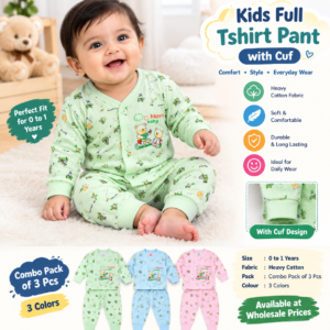 Baby Full T-Shirt Pant with Cuff