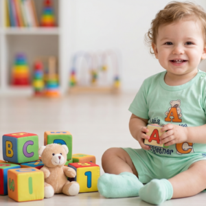 Baby Side Open T-Shirt for Boys